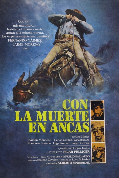 Con la muerte en ancas poster