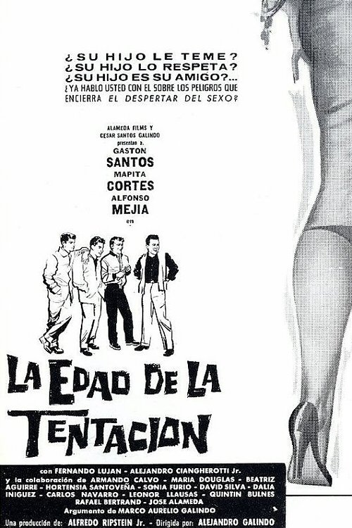 La edad de la tentación poster