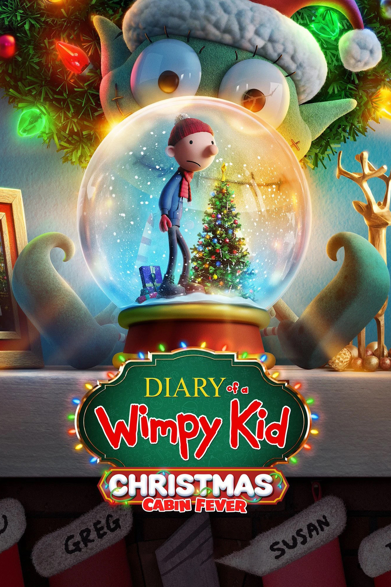 Diary of a Wimpy Kid Christmas: Cabin Fever poster