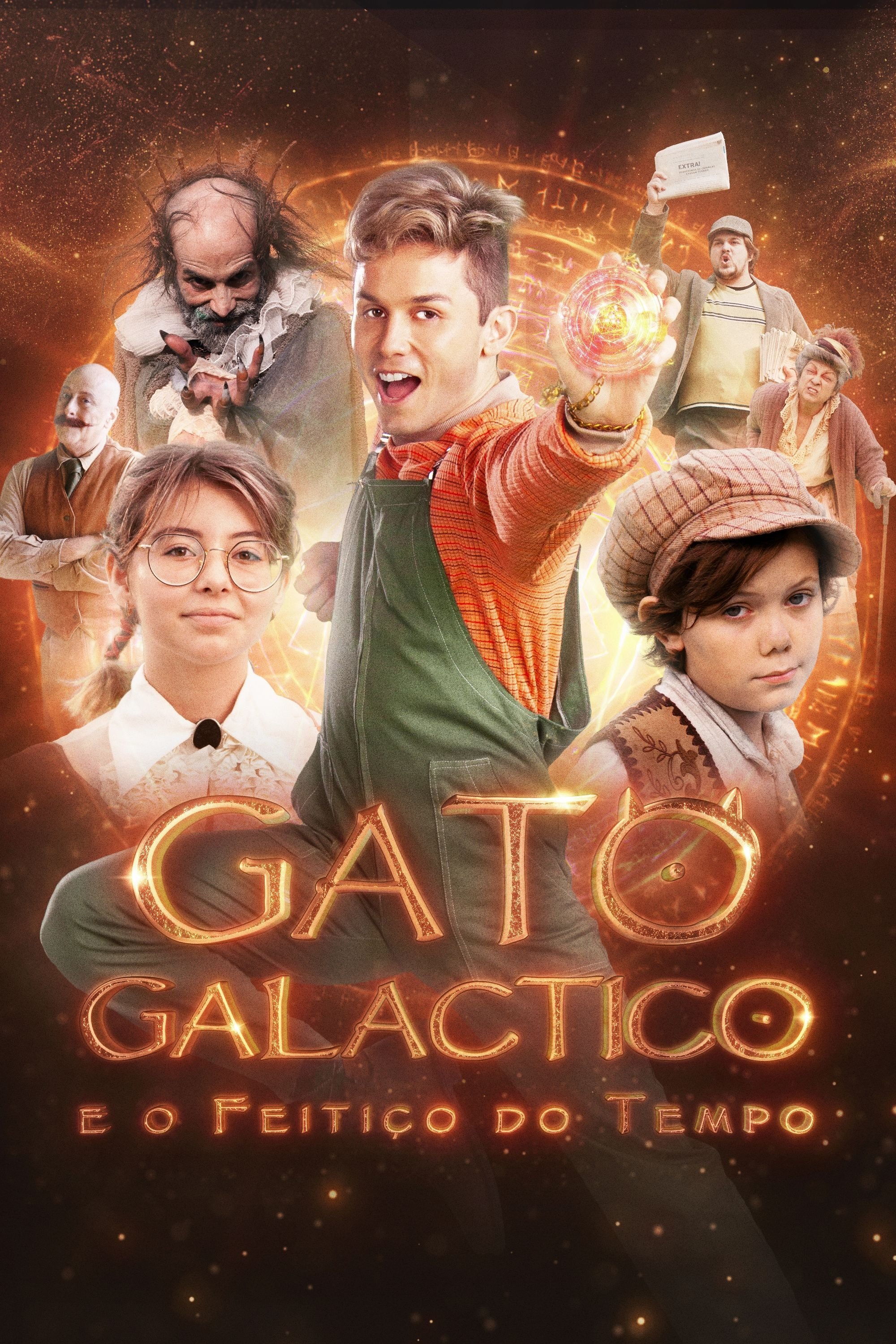 Galactic Cat and the Groundhog Day poster