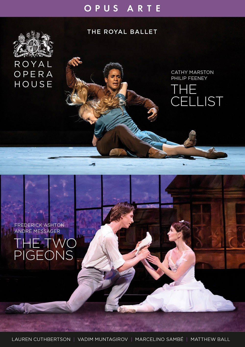 The Cellist and The Two Pigeons poster