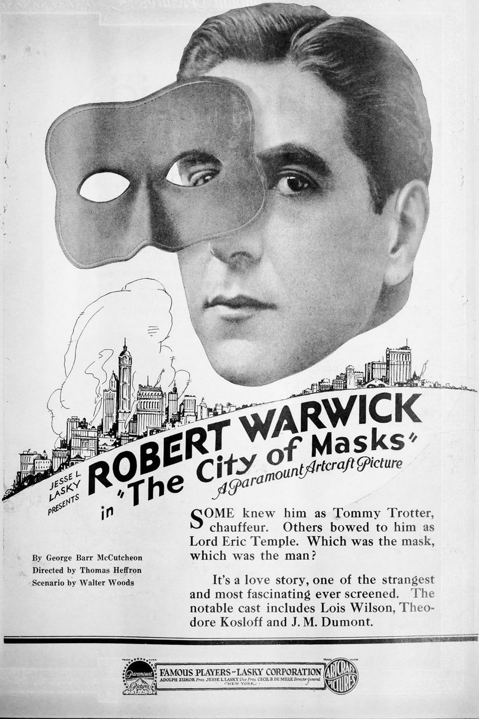 The City of Masks poster