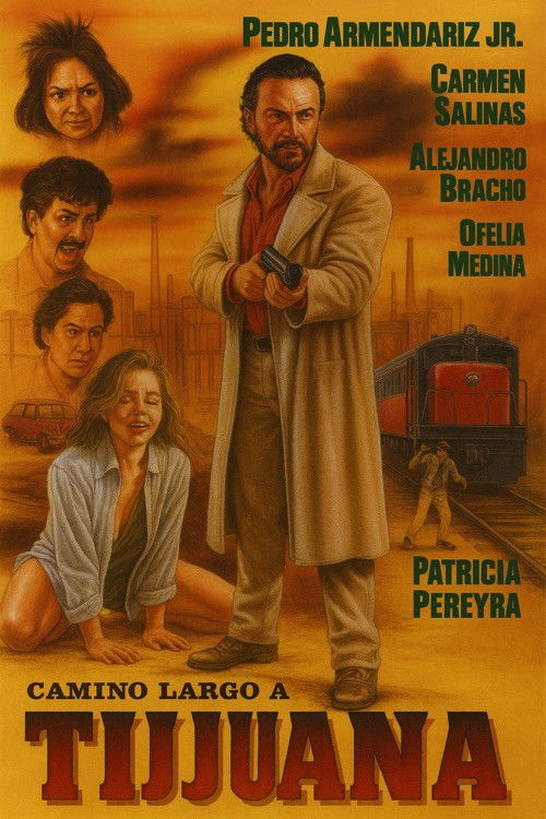 Camino largo a Tijuana poster