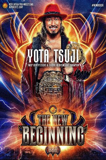 NJPW The New Beginning USA 2026 poster