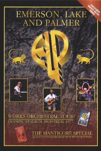 Emerson, Lake & Palmer: Works Orchestral Tour poster