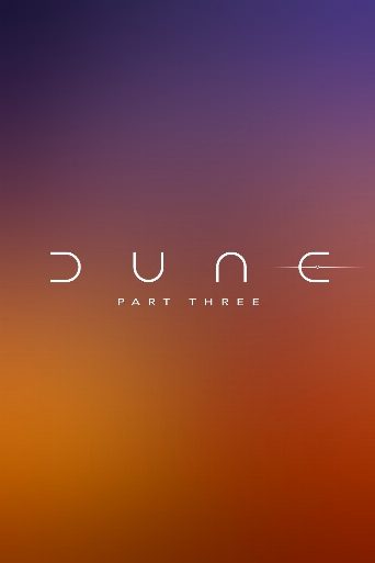 Dune: Part Three poster