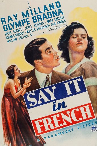 Say It in French poster