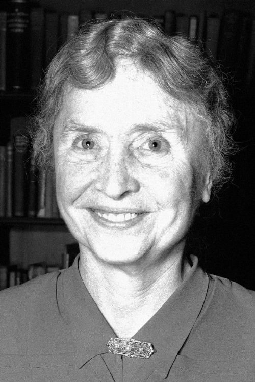 Helen Keller portrait