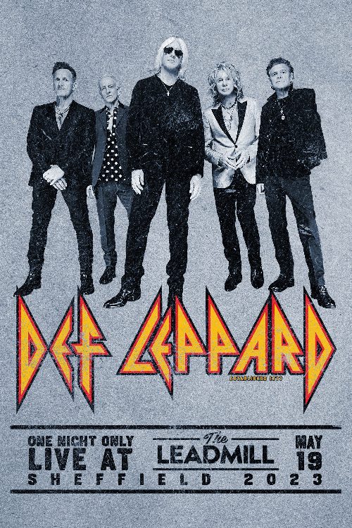 Def Leppard: One Night Only - Live At The Leadmill poster