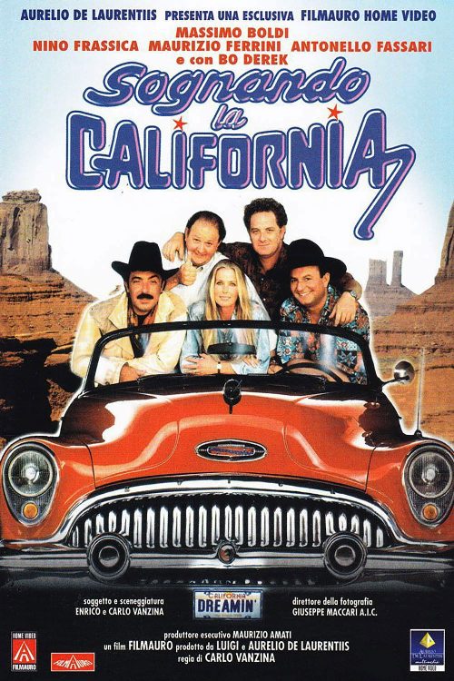 Sognando la California poster