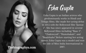 Esha Gupta Biography, Age, Family, Education, Net Worth, Movies & More