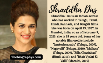 Shraddha Das Biography, Age, Family, Education, Net Worth, Movies & More