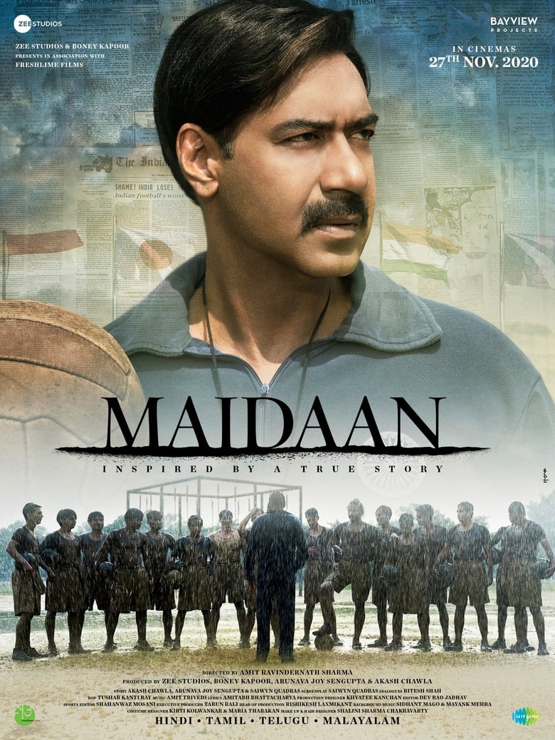 Maidaan Movie Updates - Trailer, Collections, Release Date and Review